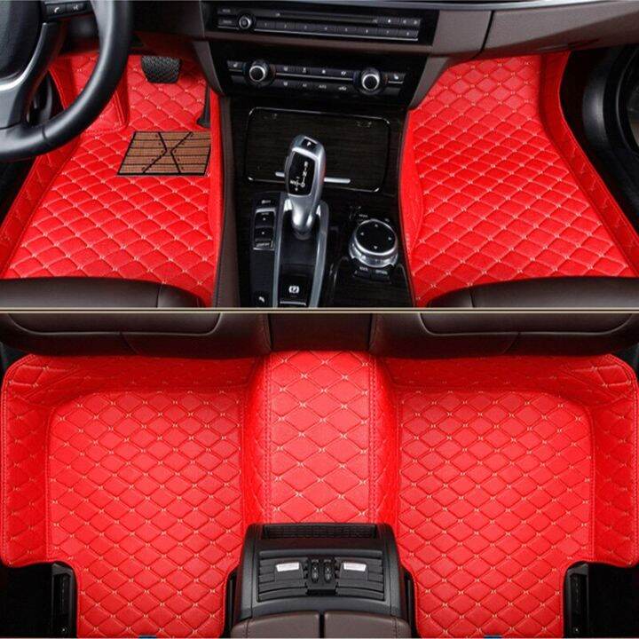 Full Surround Custom Diamond Checkered Car Floor Mat For TOYOTA MR2 ...