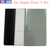 Battery Cover Back Rear Door Housing Case For Pixel 7 Pro Battery Cover with Logo Replacement Parts