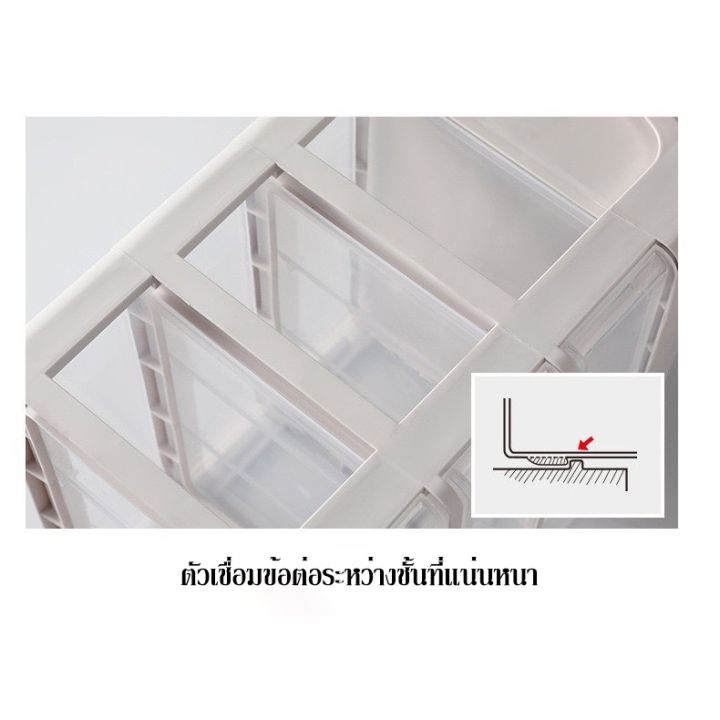 ชั้นวางเครื่องสำอาง-ชั้นเก็บอุปกรณ์แต่งหน้า-ชั้นวางของพร้อมลิ้นชัก-มี3ขนาด-รุ่น-2403-แถมฟรีสติกเกอร์-พร้อมจัดส่ง-xln0197