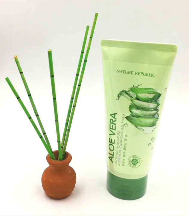 Nature Republic ALOE VERA Foam Cleanser Lazada PH