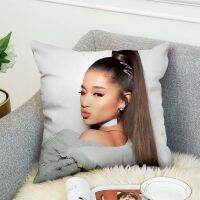 ปลอกหมอน HX Ariana Grand 3D Pirnt ปลอกหมอนปลอกหมอนคนดังสำหรับโซฟาเบาะรถยนต์ห้องนอนหมอนอิงสิ่งทอภายในบ้าน