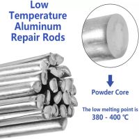 Low Temperature Easy Melt Aluminum Universal Welding Rod Cored Wire Rod Solder No Need Solder Powder Weld Bar for Propane Torch