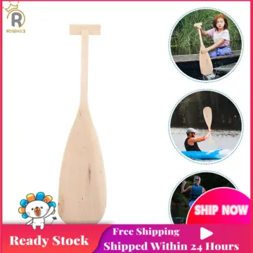 Wood Paddle Lightweight Canoes Paddle River Boating Paddle Practical Wood  Oar 