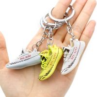 3D Coconut Shoe Model Toy Keychain Japanese Anime Peripheral Model Child Soldier Human Toy Desk Pendant Car Key Pendant Gift