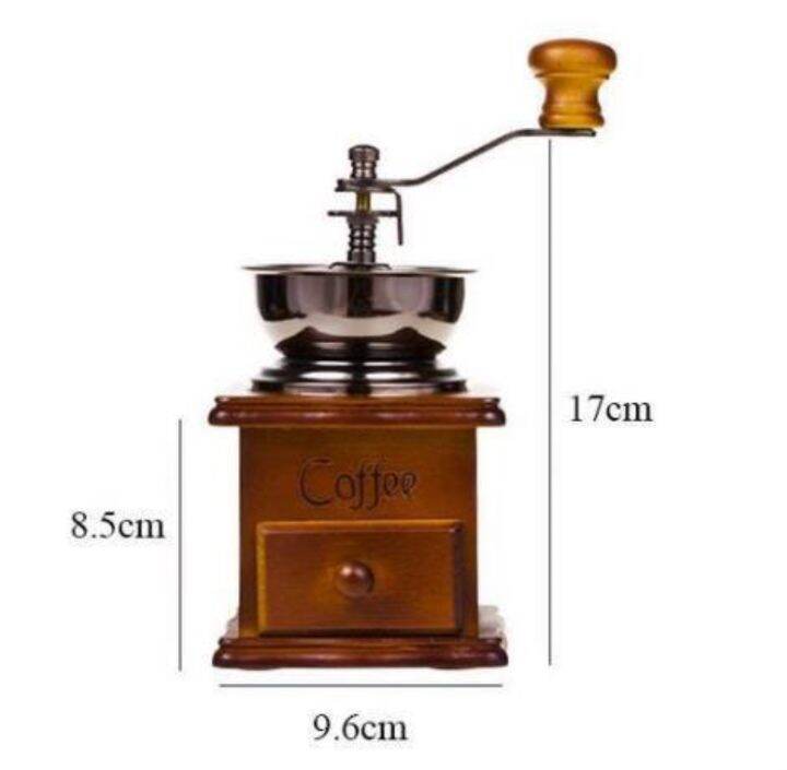 hot-new-เครื่องบดกาแฟไม้คลาสสิก-coffeespice-mill