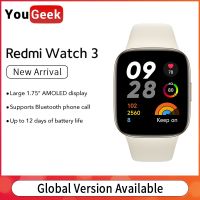 Original Xiaomi Redmi Watch 3 Smartwatch 1.75 "ออกซิเจนในเลือดดิสเพลย์ AMOLED เครื่องวัดชีพจรบลูทูธ5.2นาฬิกาออกกำลังกายอัจฉริยะ VernaAbig