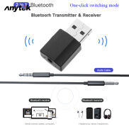 ANYTEK Bộ Chuyển Đổi Mini 3.5Mm Aux Stereo Không Dây Tương Thích Bluetooth