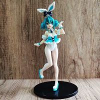 Yun Xiangshe สาวสวย Hatsune MIKU Bunie สาวกระต่ายสีขาวท่ายืนหุ่นจำลองตัวการ์ตูนในอนาคต【ออก】