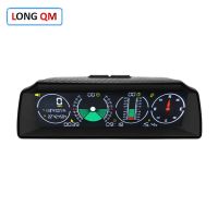 X90 Automotive Car Electronics Digital GPS Speedometer HUD Head Up Display Altitude Meter Compass MPH KM/H Inclinometer