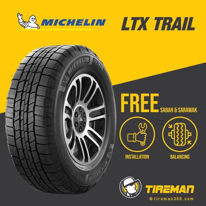 Michelin Ltx Trail X Inch Tayar Tire Free Installation Delivery Sabah Sarawak