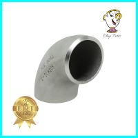 ข้องอ STANLESS SUS 304 90 องศา CITY 1 นิ้ว สีเทาSUS 304 STAINLESS STEEL ELBOW PIPE FITTING 90-DEGREE CITY 1IN GREY **จัดส่งด่วนทั่วประเทศ**