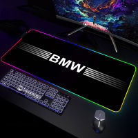 Gaming Mousepad BMW Large Mouse Pad Computer Keyboard RGB Mause Gamer Desk Cars Accessories Backlight Anime Kawaii Pc Xxl Mat