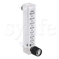 LZQ-7 Acylic Flowmeter 1-15LPM Gas Oxygen Flow Meter with Control Valve