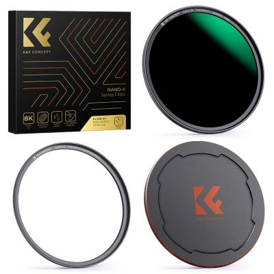 K F Concept Nano-X Magnetic ND1000 Camera Lens Filter with 28 Multi-Layer Coatings with Lens Cap 49mm 52mm 58mm 67mm 77mm 82mm