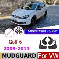 Mudguards For VW Golf 6 Volkswagens Golf 6 2009 2013 Fender Front Rear Mud Flaps Guard Splash Car Essories 2012 2011 2010