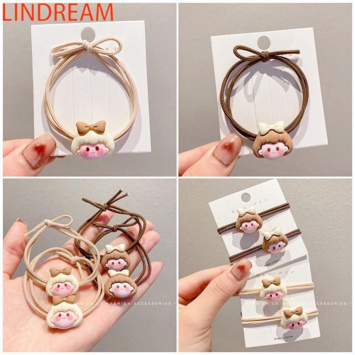 lindream-ยางรัดผมสีพาสเทล-ยางรัดผมเกาหลี-ยางมัดผม