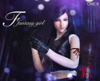 In-Stock 1/6 Scale Action Figure Final Fantasy 7 Advent Children Tifa Lock Hart Sexy Fighting Girl