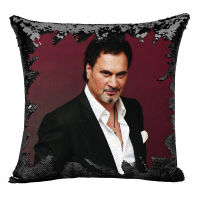 Valery Meladze Cushion Glitter Mermaid Sequin Throw Pillow Home Decor Changing Reversible Luxury Sofa Pillow 40x40cm Dropship