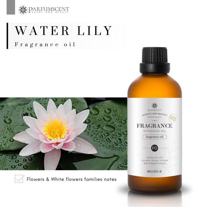 PARFUMSCENT หัวน้ำหอม Water Lily Fragrance Oil FOG5075126 Lazada.co.th