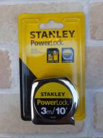 STANLEY ตลับเมตร 3เมตร รุ่น power lock ของแท้ 100%