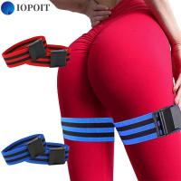 IOPOIT 2Pcs ยกน้ำหนัก กล้ามเนื้อ อุปกรณ์กีฬา กางเกงรัดรูปผู้หญิง สะโพก สร้างสะโพก อุปกรณ์ออกกำลังกาย วงฝึกบดเคี้ยว วงห้ามเลือด