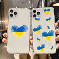 Ukraine Flag Clear Phone Case For Samsung Galaxy S21 S22 S20 FE Note 8 9 10 Lite S8 S9 S10e S10 Plus 20 Ultra M31 M52 Soft Coque Electrical Safety