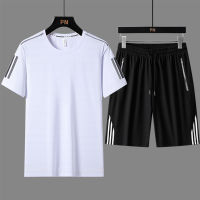 Gifts Set MenS Summer New Korean Bingshi Speed Casual Sports Uniform Short -Sleeved Basketball Running