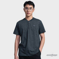 GALLOP : เสื้อยืดคอกระดุม T-SHIRT (Henley neck) รุ่น GT9151 โทนสี Dark color / ราคาปรกติ 790.-