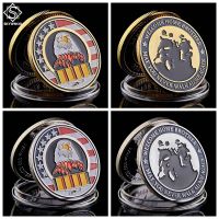 【YD】 Gold/Silver Plated Commemorative Coin Collectibles