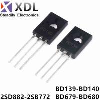 20PCS BD139 BD140 ( 10PCS BD139 + 10PCS BD140 ) (10PCS BD679 + 10PCS BD680 ) (10PCS 2SD882 + 10PCS 2SB772 ) TO-126 D882 B772 WATTY Electronics