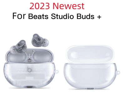 2023 New For Beats Studio Buds+ Case Transparent Shockproof Drop Proof Protective Case Designed for Beats Studio Buds Earbuds Wireless Earbud Cases