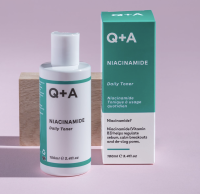 Q+A Niacinamide Daily Toner โทนเนอร์ ช่วยบรรเทาความแดง อักเสบ ปลอบประโลมผิว