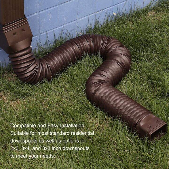 2-pcs-rain-gutter-downspout-extensions-pipes-extendable-from-21-to-60-inches-drain-pipes