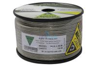 สั่งปุ๊บ ส่งปั๊บ?์Nectech สาย AV คู่ สายถัก ขนาด 4 Sq.mm ยาว 100 เมตร