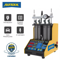 AUTOOL เครื่องทดสอบหัวฉีด CT150,เครื่องทำความสะอาด4สูบ110V/220V สำหรับรถยนต์/มอเตอร์ไซค์