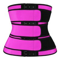 AB4B Adjustable Hook Shaperwear Waist Trainer Women Sauna Belt Weight Loss Cincher Body Shaper Tummy Control Strap Slimming Sweat