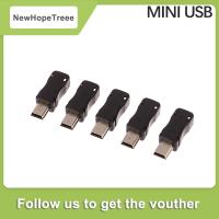 NewHopeTreee 5ชุด mini USB Micro USB Type C หัวชายกับปลอก Micro USB JACK Connector พลาสติกเปลือกแจ็คหาง sockect ขั้วปลั๊ก