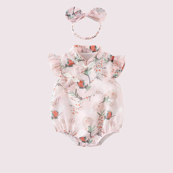 chinese new year baby romper