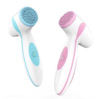 Cleansing Facial Brush, Facial Cleansing Spin Rechargeable Brush with 2 Heads,Complete Face Spa System, Facial Beauty Massage