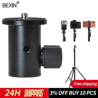 Aluminum Flash Tripod Adapter Ball Head Adapter Bracket 1/4 Screw For Phone Flash Light Sony Canon DSLR Camera Accessories