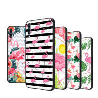 Black เคสโทรศัพท์ Compatible หรับ Xiaomi Redmi Note 9T 11I 12 11 10C 10S 10 11T Pro Max ปก SC-60 Flamingo