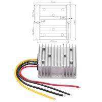 หม้อแปลง DC ไป DC บั๊ก DC 24V Step Down เป็น12V สำหรับแถบไฟ LED แผงเซลล์แสงอาทิตย์สำหรับระบบนำทางรถยนต์