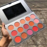 BẢNG PHẤN MÁ HỒNG, TẠO KHỐI BẮT SÁNG CHUYÊN NGHIỆP 15 Ô KRYOLAN PALETTE