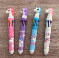 ใหม่!! ปากกา 8 สี คละแบบ คละลาย ปากกาแฟนซี ปากกาคละสีในด้ามเดียว