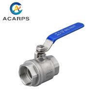 ♧✵☾ 1/2 1 1-1/2 2 Stainless Steel Two-Piece Ball Valve Steam High Temperature Ball Valve Internal Thread Water Switch Valve