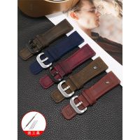 suitable for SEVENFRIDAY Watch Men P2/PS1/M2/Q2 Brown Matte Red Brown Leather Watch Strap 28mm