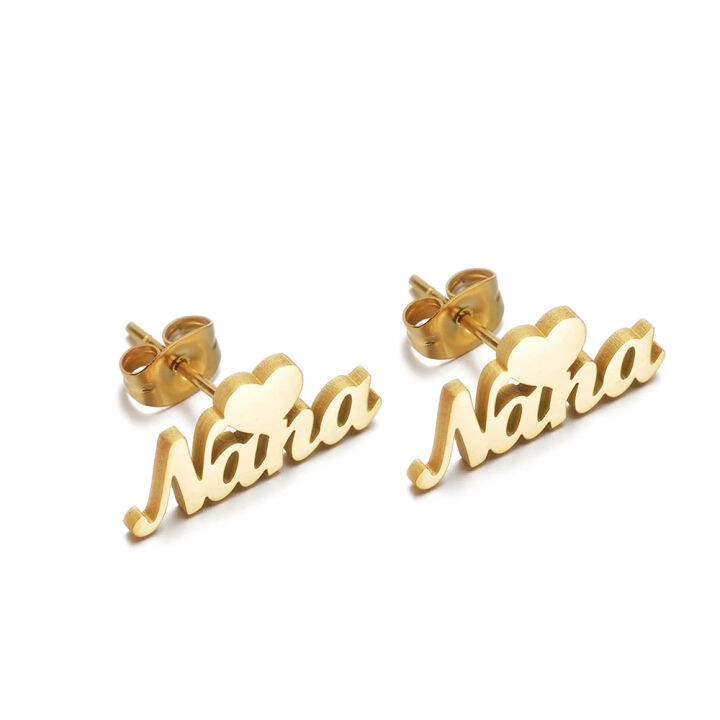 custom-kids-heart-name-earrings-stainless-steel-gold-color-choker-personal-baby-name-stud-earring-jewelry-for-children-gifts