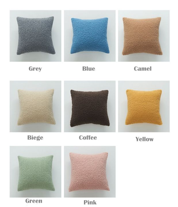 modern-teddy-plush-simple-solid-dyed-cushions-cover-velvet-decorative-throw-pillows-case-livingroom-sofa-chair-car-pillow-covers