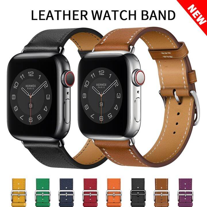 Leather Band Apple Watch Ultra Apple Watch Series 8 Leather Band