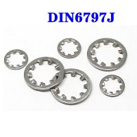 10-200Pcs M2 M3 M4 M5 M6 M8 M10 M12 -M30 304 Stainless Steel Mesin Cuci Internal Bergigi gasket Bergerigi Mesin Cuci DIN6797J